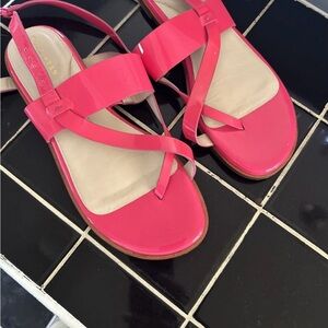 Cole Haan Hot Pink Strappy Sandals